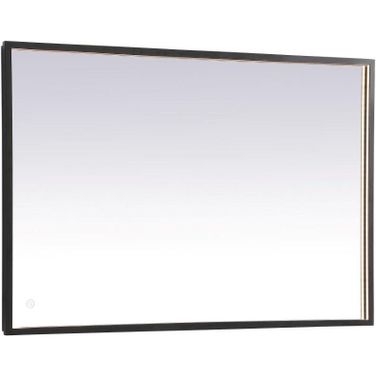 Pier Black Led Mirror MRE62730BK