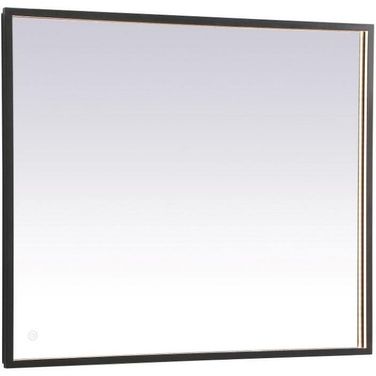 Pier Black Led Mirror MRE62740BK