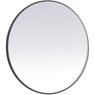 Pier Black Led Mirror MRE63040BK
