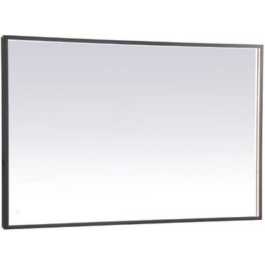 Pier Black Led Mirror MRE63048BK