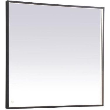 Pier Black Led Mirror MRE63640BK