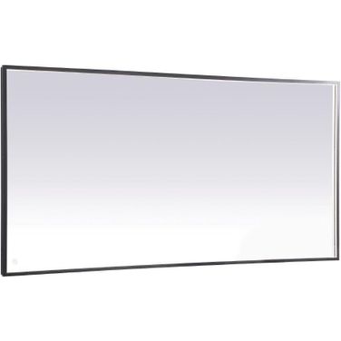 Pier Black Led Mirror MRE63672BK