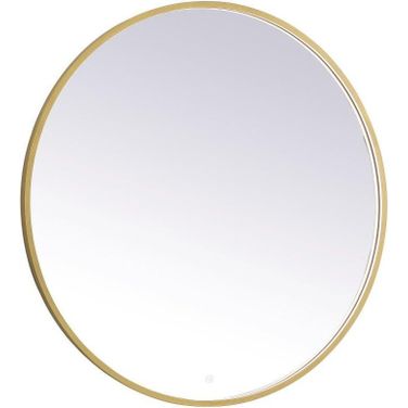 Pier Brass Led Mirror MRE6042BR