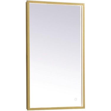 Pier Brass Led Mirror MRE6045BR