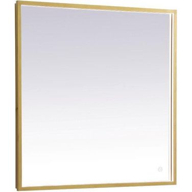 Pier Brass Led Mirror MRE62736BR