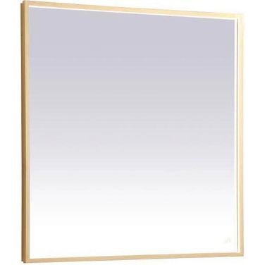 Pier Brass Led Mirror MRE63636BR