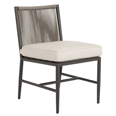 Pietra Armless Dining Chair in Echo Ash