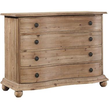 Pine Bowfront Chest