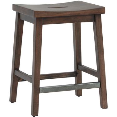 Pinebrook Stool In Brown