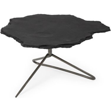 Pinera Coffee Table In Black and Slate