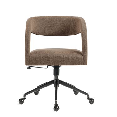 Pinnacle Upholstered Office Chair In Mocha