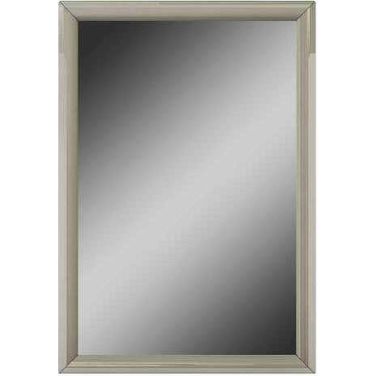 Pino Mirror In High Gloss Light Grey