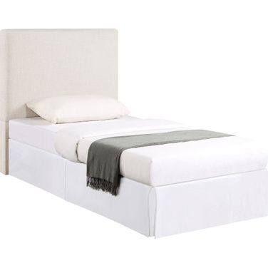 Pirro Upholstered Twin Headboard Sand
