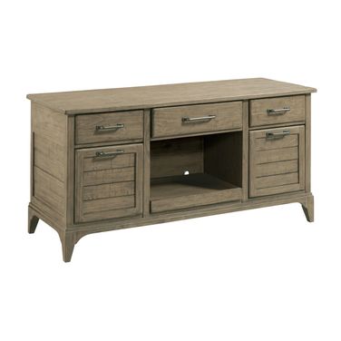 Plank Road Farmstead Credenza In Stone