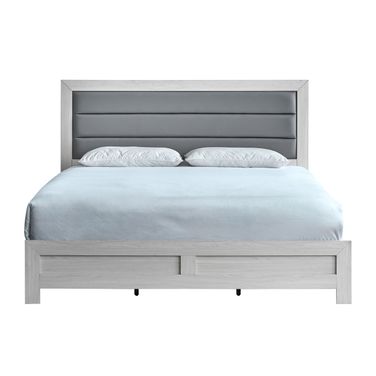 Plano King Bed In Beige
