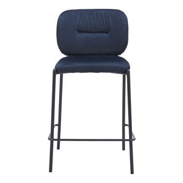 Plat Counter Stool Set of 2 In Blue