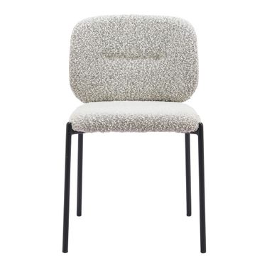 Plat Dining Chair Set of 2 In Gray