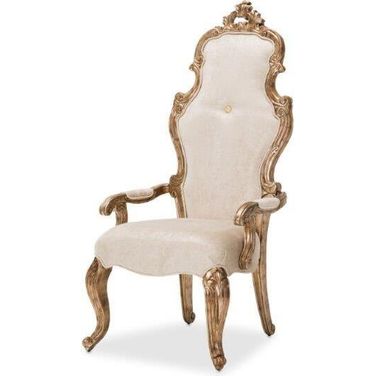 Platine De Royale Champagne Desk Chair N09244-201