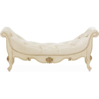 Platine De Royale Noninstorage Bed Bench In Champagne
