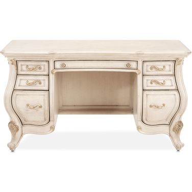 Platine De Royale Vanity Desk In Champagne
