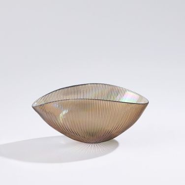 Pleated Small Bowl In Green