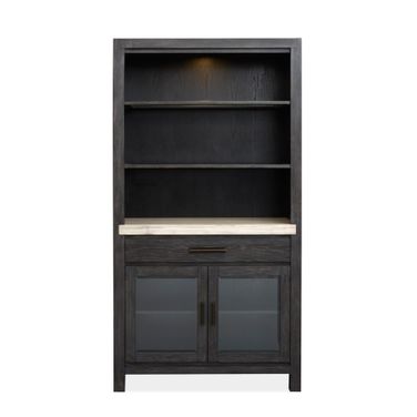 Plum Creek Display Cabinet In Ravenwood Black