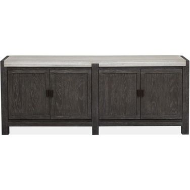 Plum Creek Door Console In Ravenwood Black
