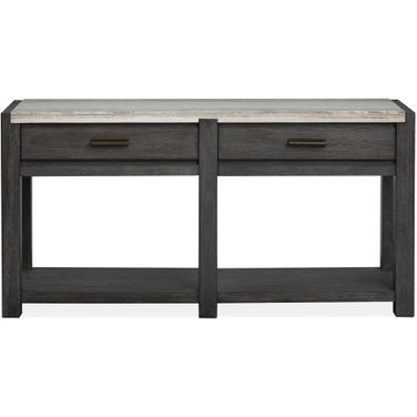 Plum Creek Rectangular Sofa Table In Ravenwood Black