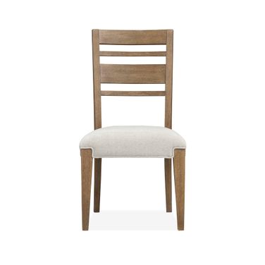 Plum Creek Upholstered Side Chair Set of 2 In Sierra Brown