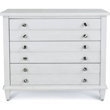 Point Breeze 3 Drawer 3 Drawer Chest In White