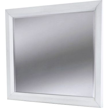 Point Breeze Mirror In White