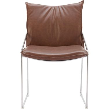 Pola Dining Chair Set of 2 In Brown