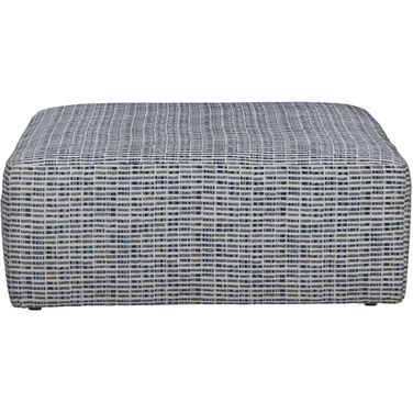 Polaris 40 Inch Cocktail Ottoman In Sailor