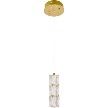 Polaris Led Light Gold Pendant 3500D1G
