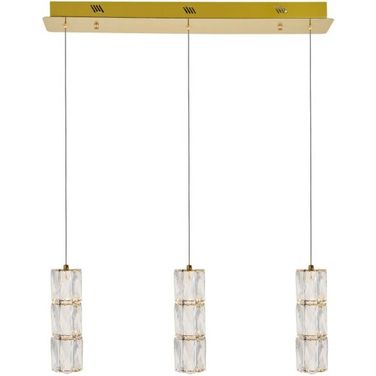 Polaris Led Light Gold Pendant 3500D3G