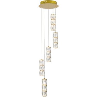 Polaris Led Light Gold Pendant 3500D5RG