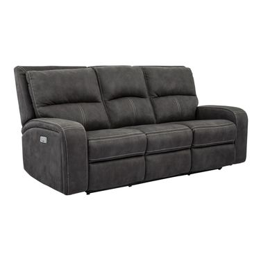 Polaris Slate Power Reclining Sofa