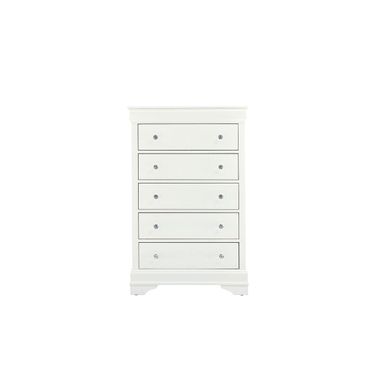 Pompei Chest In Metallic White