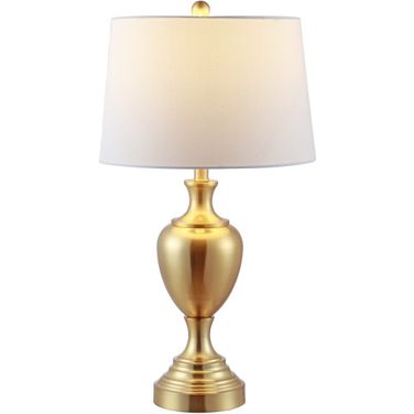 Poppy Iron Table Lamp in Brass