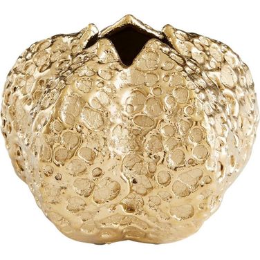 Pores Gold Small Vase