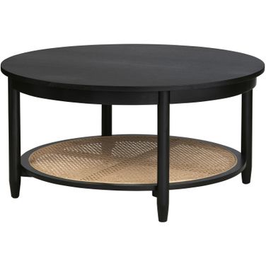 Port Royal Cocktail Table In Black and Tan