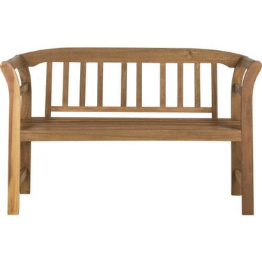 Porterville Teak 2-Seat Bench