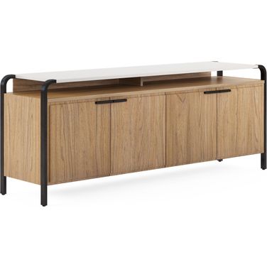 Portico Entertainment Console In Brown