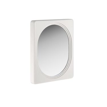 Portico Landscape Mirror In White