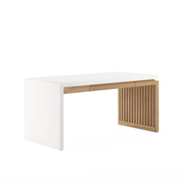 Portico Writing Desk In Brown