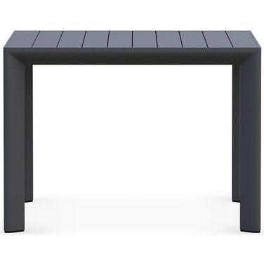 Porto Square Dining Table In Matte Charcoal