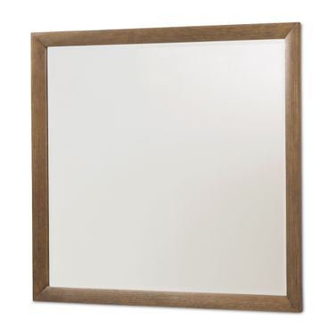 Portrait Mirror In Sienna Brown