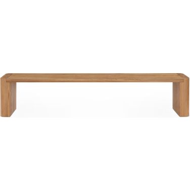 Post Large Dining Bench In Natural