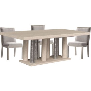 Prado Dining Room Set in Tawny Finish