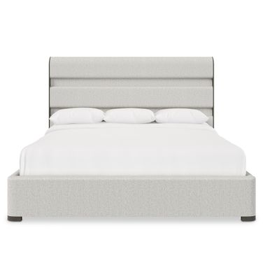Prado King Panel Bed in Porcini Finish